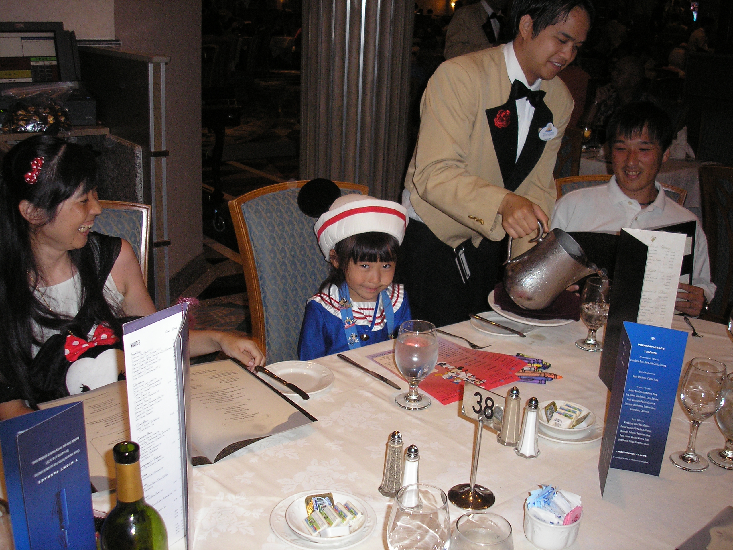 Mamie, Kanon, Sohichi Satoh On Panama Canal Cruise Aug 2005