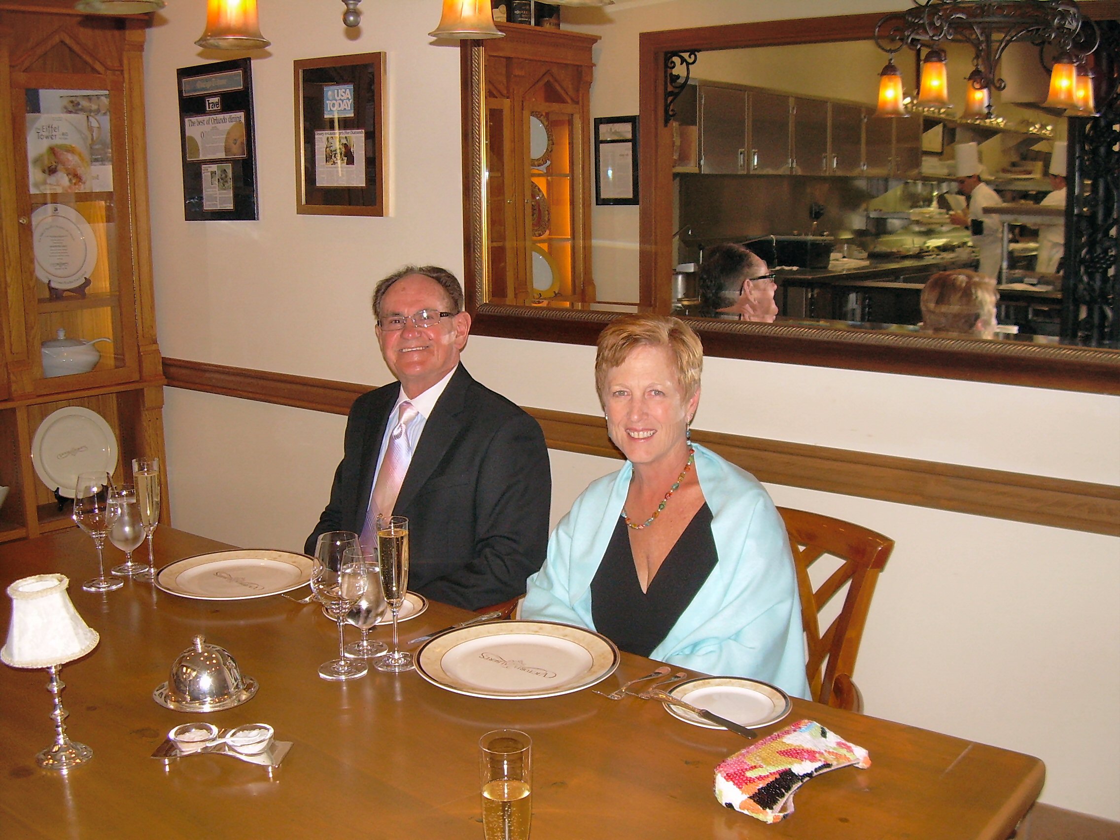 Victoria & Alberts, Chefs Kitchen, Grand Floridian WDW 2007