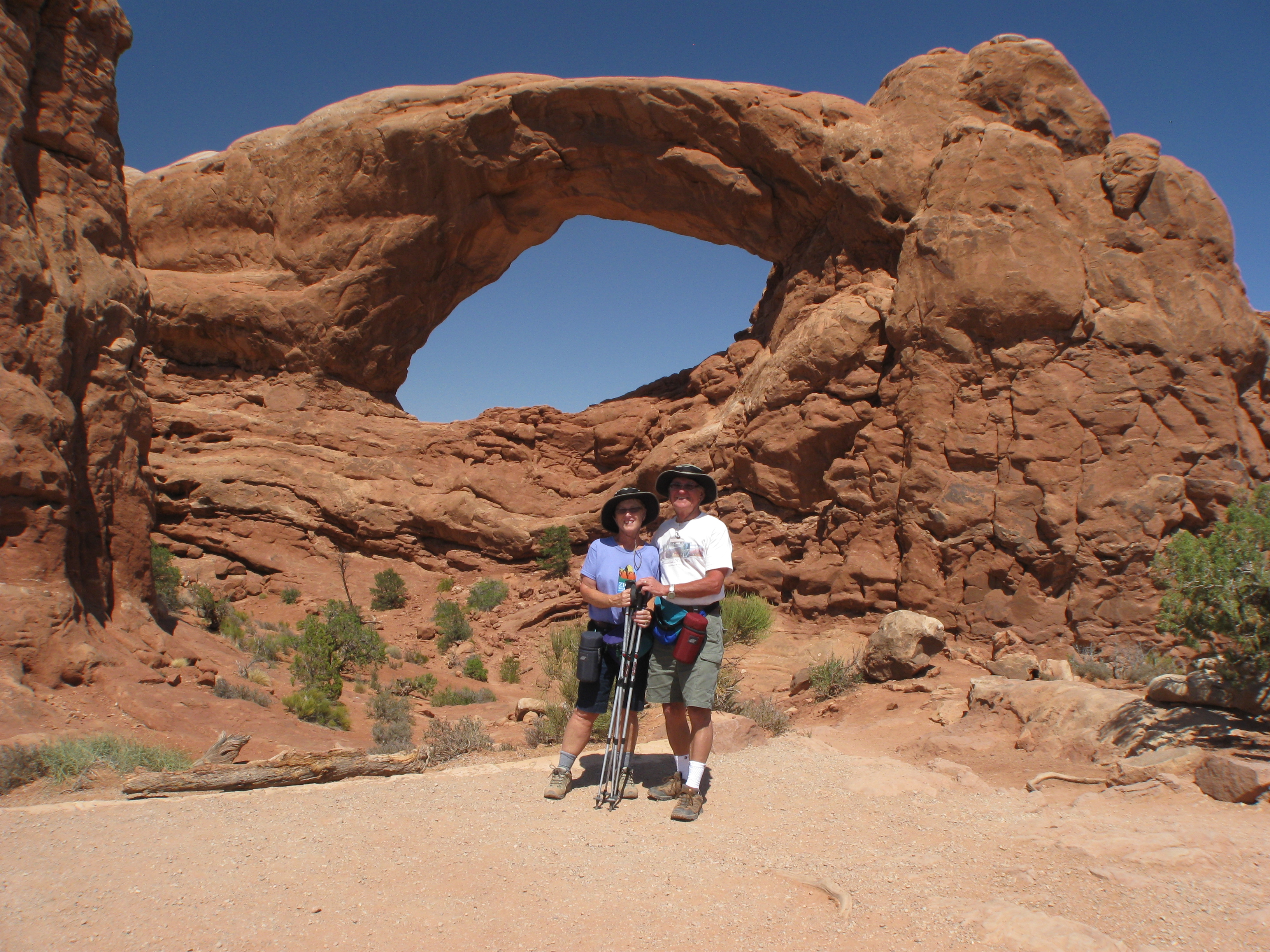 Diane & Greg Arches National Aug 2009