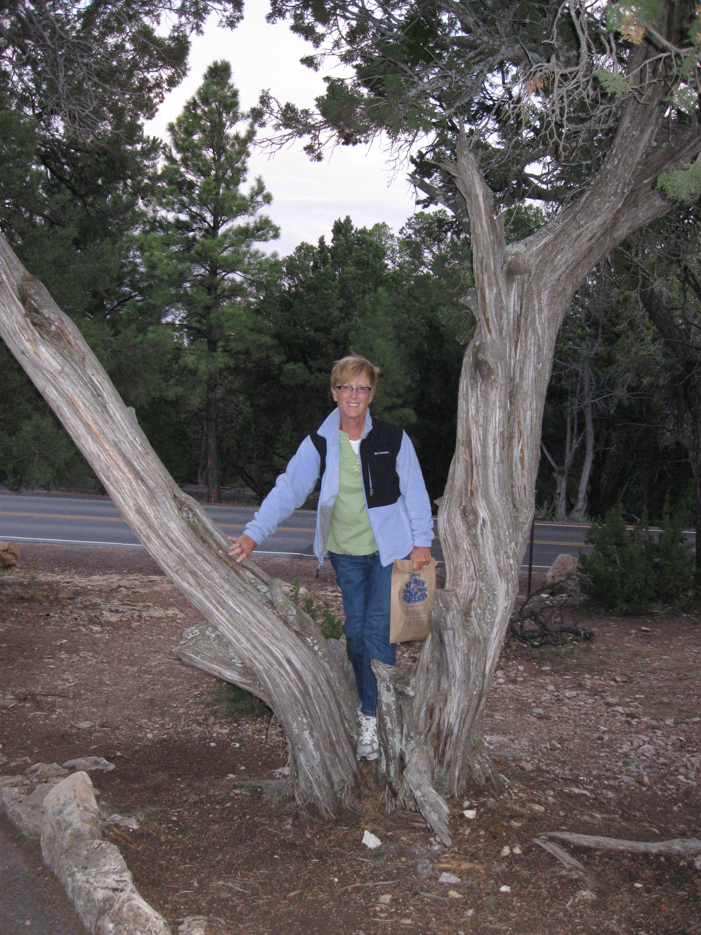 Diane At Grand Canyon National Park Aug 2009