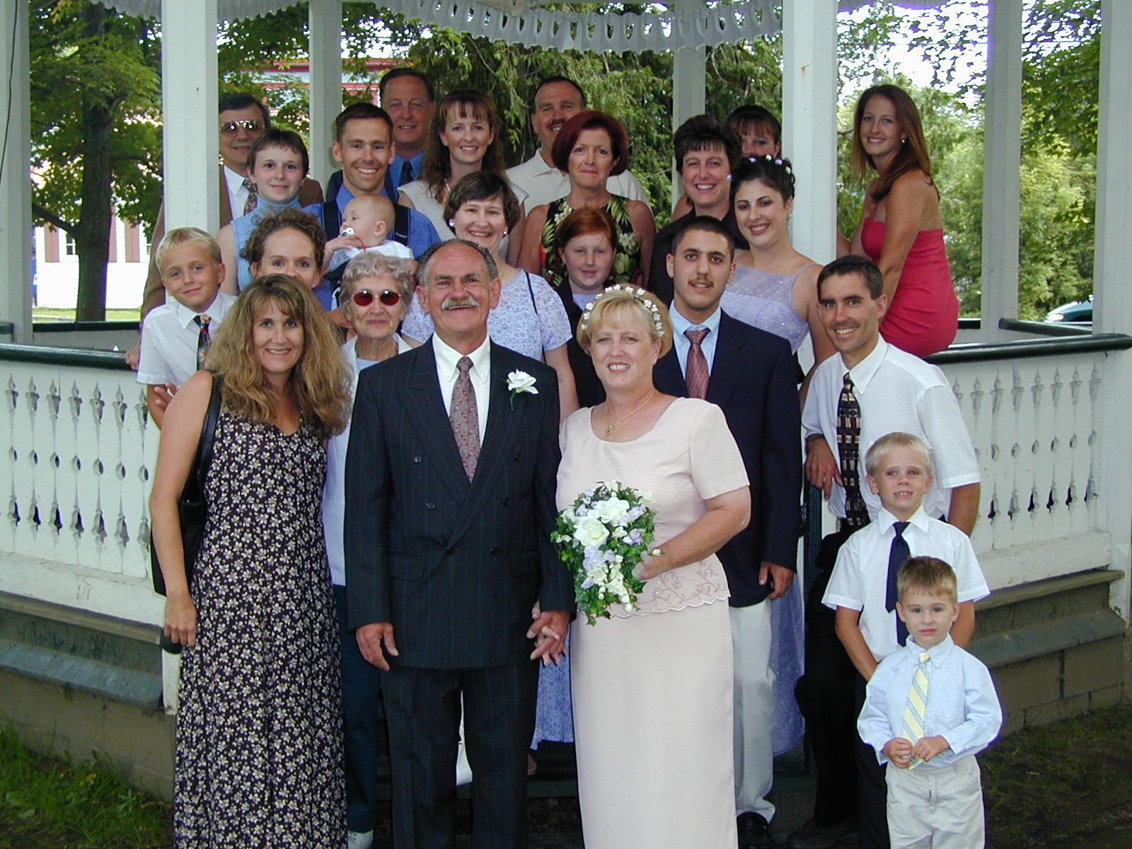 Our Wedding In Weston, VT Aug 2001